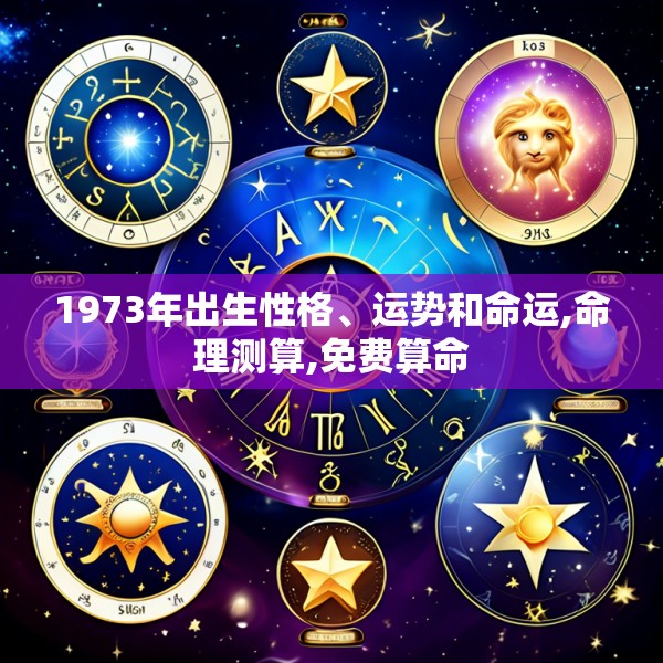 1973年出生性格、运势和命运,命理测算,免费算命