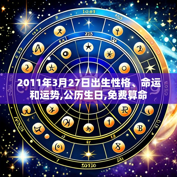 2011年3月27日出生性格、命运和运势,公历生日,免费算命