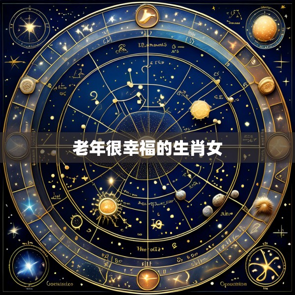老年很幸福的生肖女