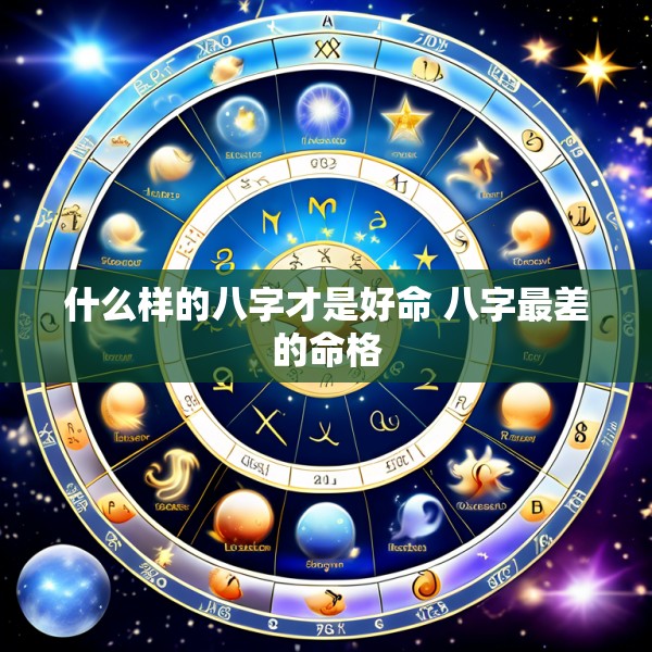 什么样的八字才是好命 八字最差的命格