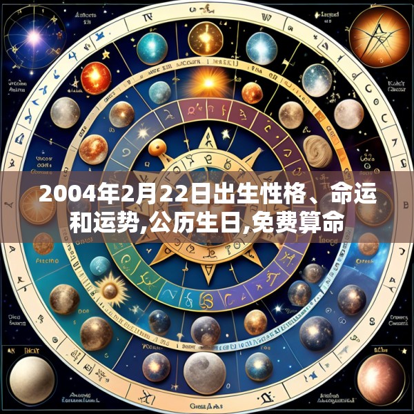 2004年2月22日出生性格、命运和运势,公历生日,免费算命