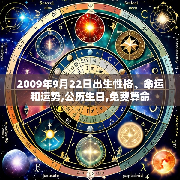 2009年9月22日出生性格、命运和运势,公历生日,免费算命