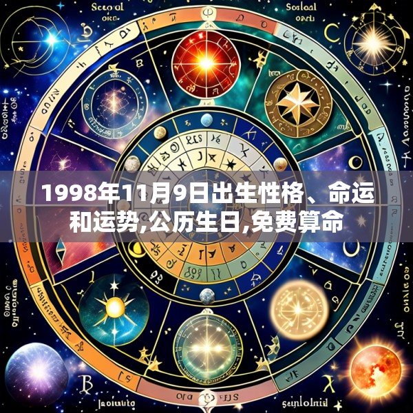 1998年11月9日出生性格、命运和运势,公历生日,免费算命