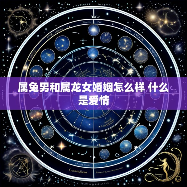 属兔男和属龙女婚姻怎么样 什么是爱情