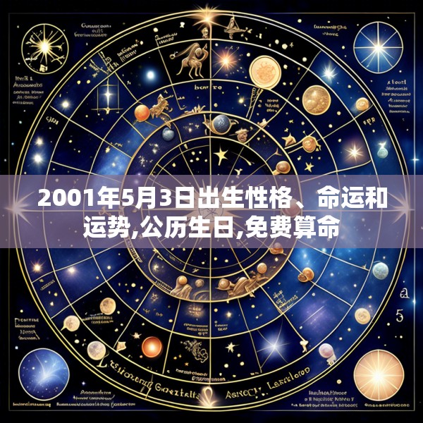 2001年5月3日出生性格、命运和运势,公历生日,免费算命