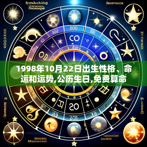 1998年10月22日出生性格、命运和运势,公历生日,免费算命
