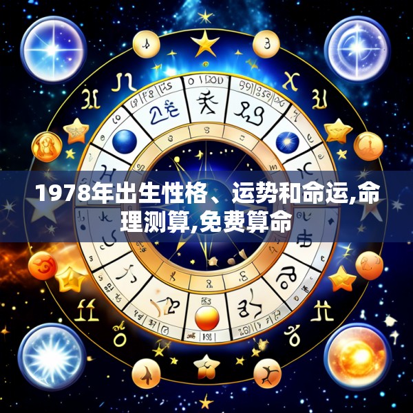 1978年出生性格、运势和命运,命理测算,免费算命