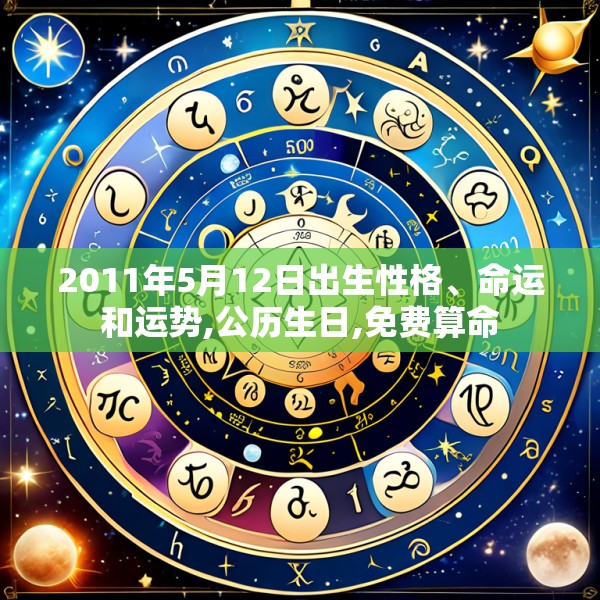 2011年5月12日出生性格、命运和运势,公历生日,免费算命