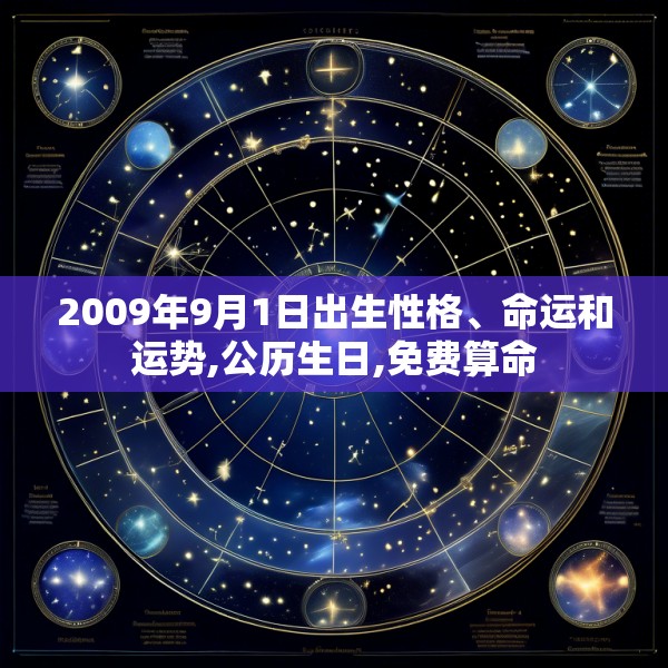 2009年9月1日出生性格、命运和运势,公历生日,免费算命