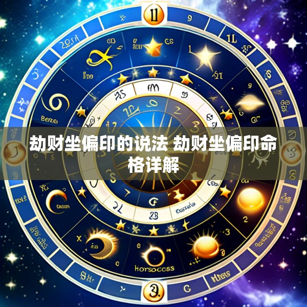 劫财坐偏印的说法 劫财坐偏印命格详解