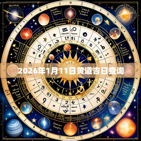 2026年1月11日黄道吉日查询