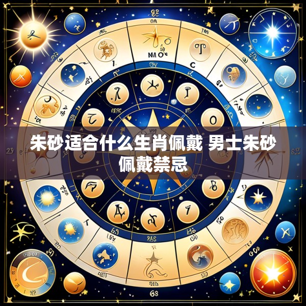 朱砂适合什么生肖佩戴 男士朱砂佩戴禁忌