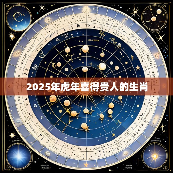 2025年虎年喜得贵人的生肖