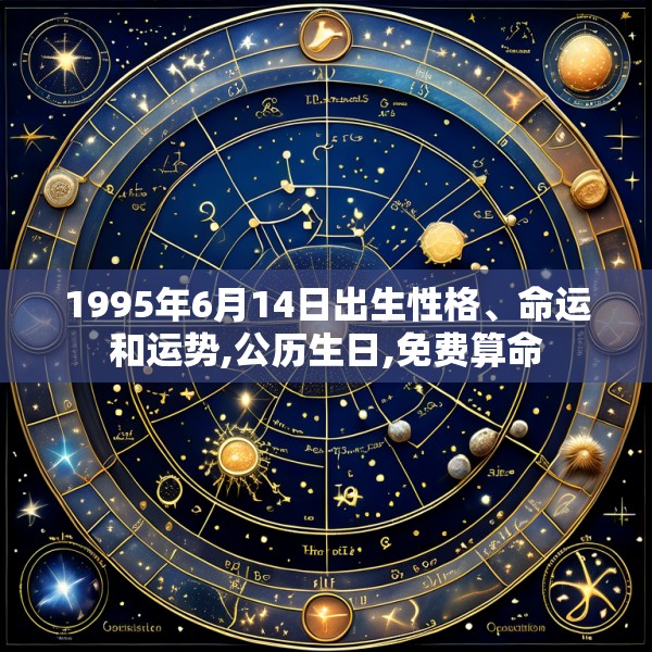 1995年6月14日出生性格、命运和运势,公历生日,免费算命