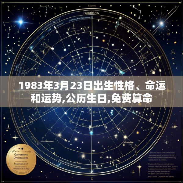 1983年3月23日出生性格、命运和运势,公历生日,免费算命
