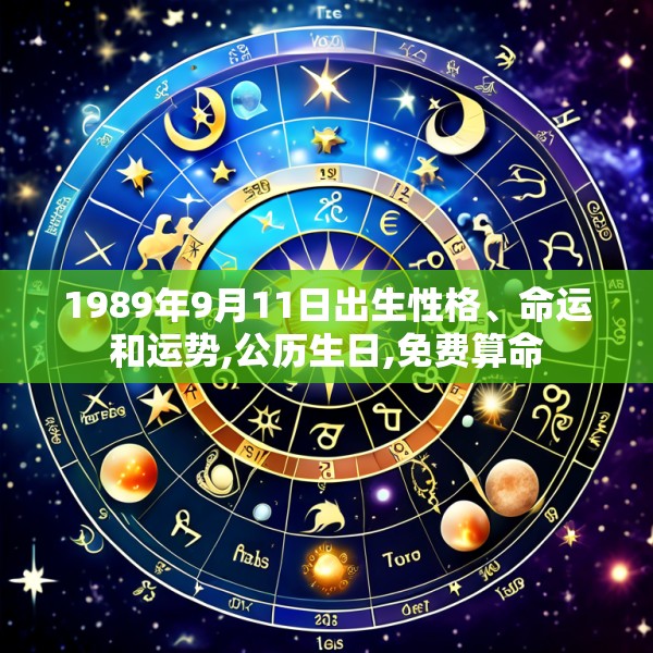 1989年9月11日出生性格、命运和运势,公历生日,免费算命