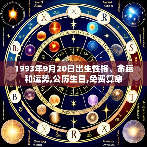 1993年9月20日出生性格、命运和运势,公历生日,免费算命