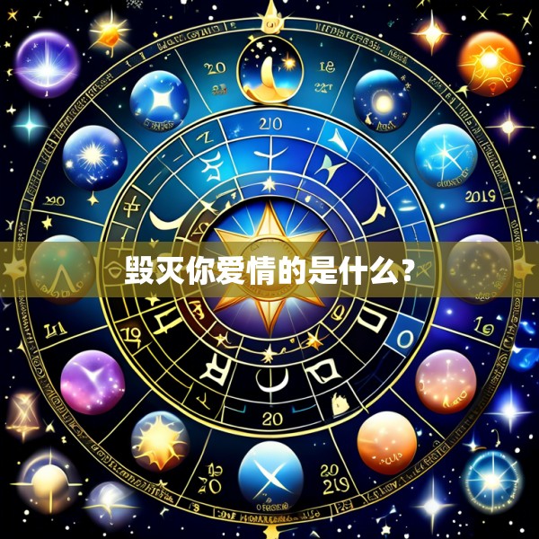 毁灭你爱情的是什么？