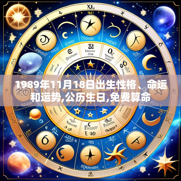 1989年11月18日出生性格、命运和运势,公历生日,免费算命