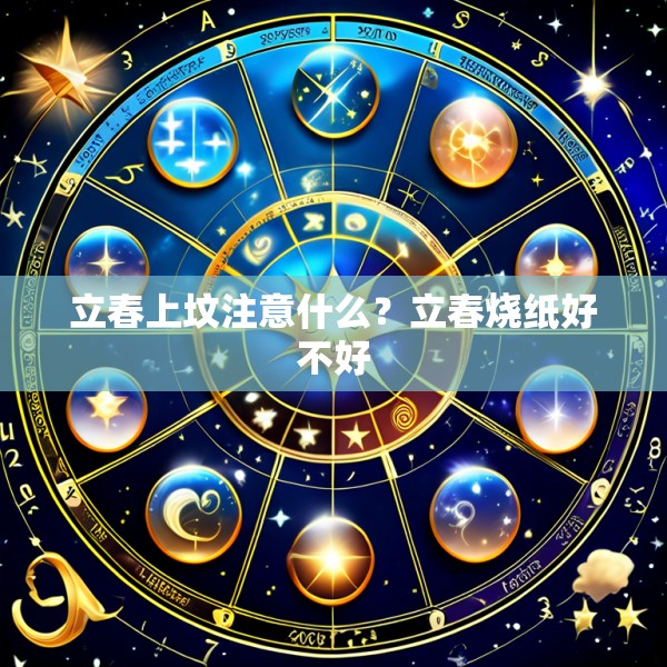 立春上坟注意什么?立春烧纸好不好