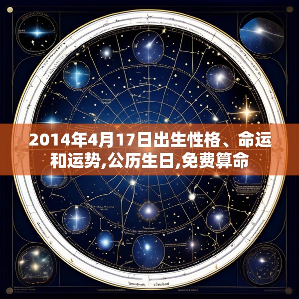 2014年4月17日出生性格、命运和运势,公历生日,免费算命