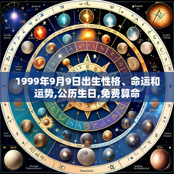 1999年9月9日出生性格、命运和运势,公历生日,免费算命