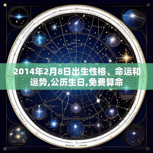 2014年2月8日出生性格、命运和运势,公历生日,免费算命