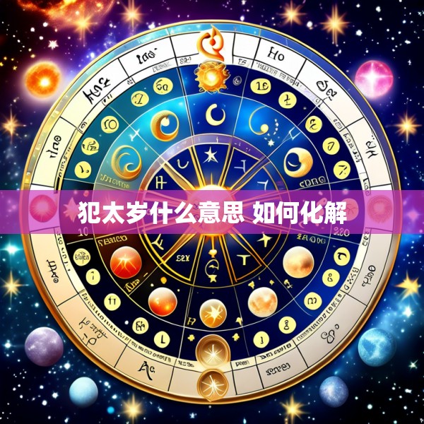 犯太岁什么意思 如何化解