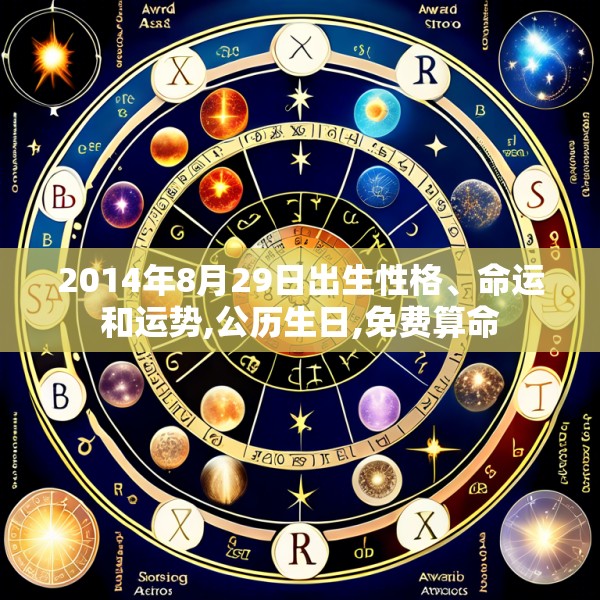 2014年8月29日出生性格、命运和运势,公历生日,免费算命