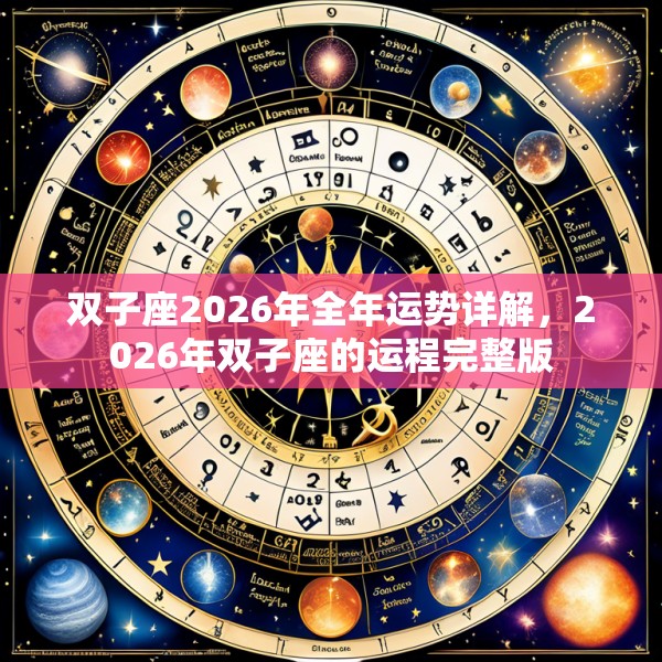 双子座2026年全年运势详解，2026年双子座的运程完整版