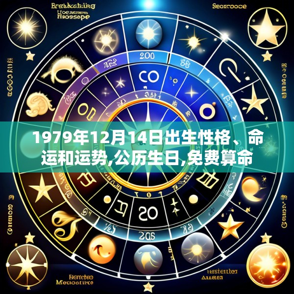 1979年12月14日出生性格、命运和运势,公历生日,免费算命