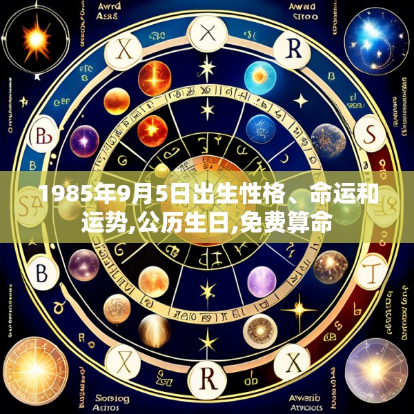 1985年9月5日出生性格、命运和运势,公历生日,免费算命
