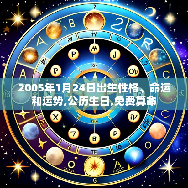 2005年1月24日出生性格、命运和运势,公历生日,免费算命