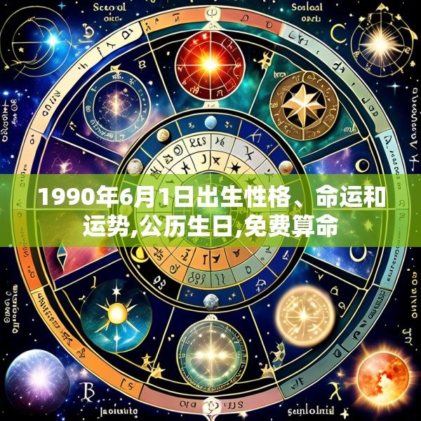 1990年6月1日出生性格、命运和运势,公历生日,免费算命
