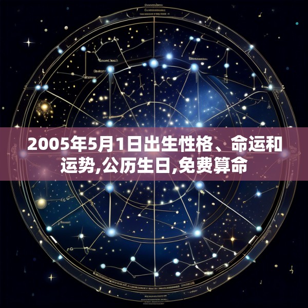 2005年5月1日出生性格、命运和运势,公历生日,免费算命