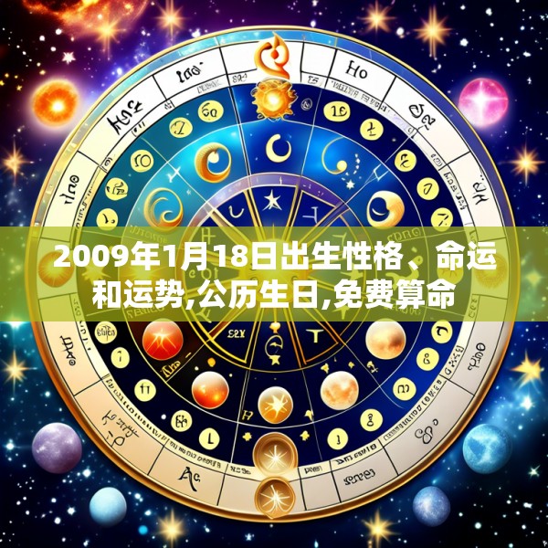 2009年1月18日出生性格、命运和运势,公历生日,免费算命