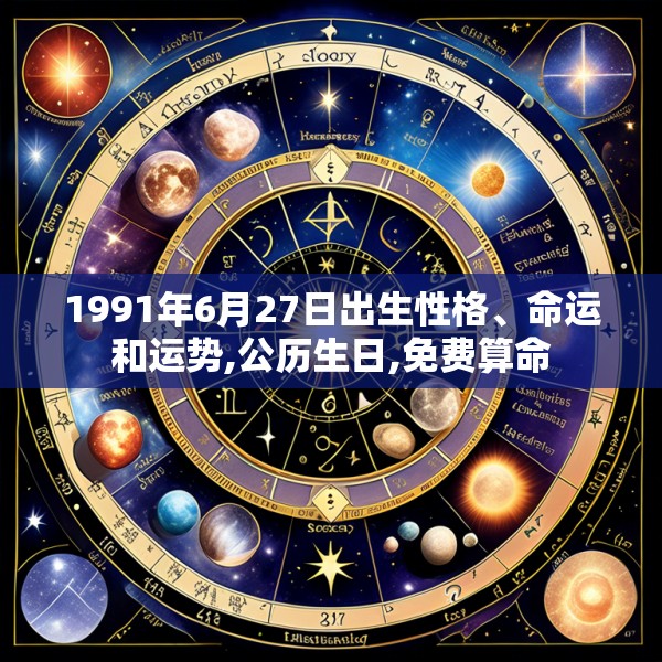 1991年6月27日出生性格、命运和运势,公历生日,免费算命