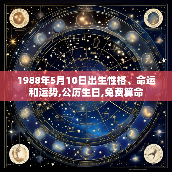 1988年5月10日出生性格、命运和运势,公历生日,免费算命