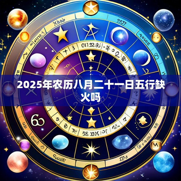 2025年农历八月二十一日五行缺火吗