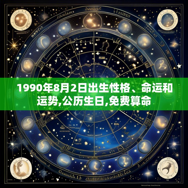 1990年8月2日出生性格、命运和运势,公历生日,免费算命