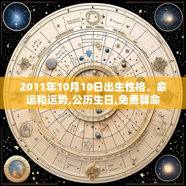 2011年10月10日出生性格、命运和运势,公历生日,免费算命