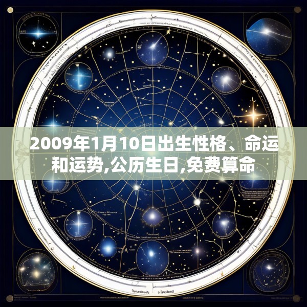 2009年1月10日出生性格、命运和运势,公历生日,免费算命