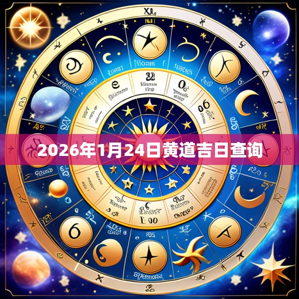 2026年1月24日黄道吉日查询
