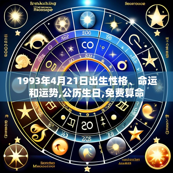 1993年4月21日出生性格、命运和运势,公历生日,免费算命