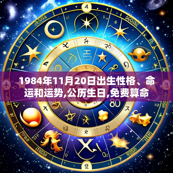 1984年11月20日出生性格、命运和运势,公历生日,免费算命
