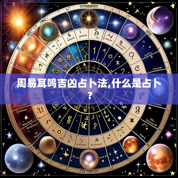 周易耳鸣吉凶占卜法,什么是占卜?