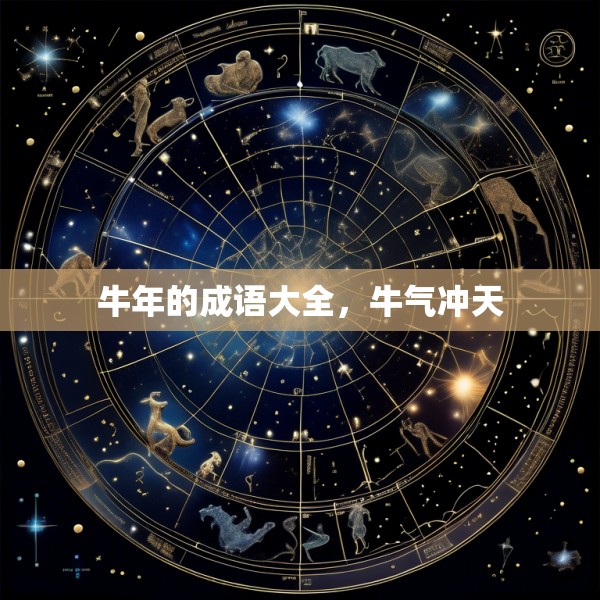 牛年的成语大全，牛气冲天