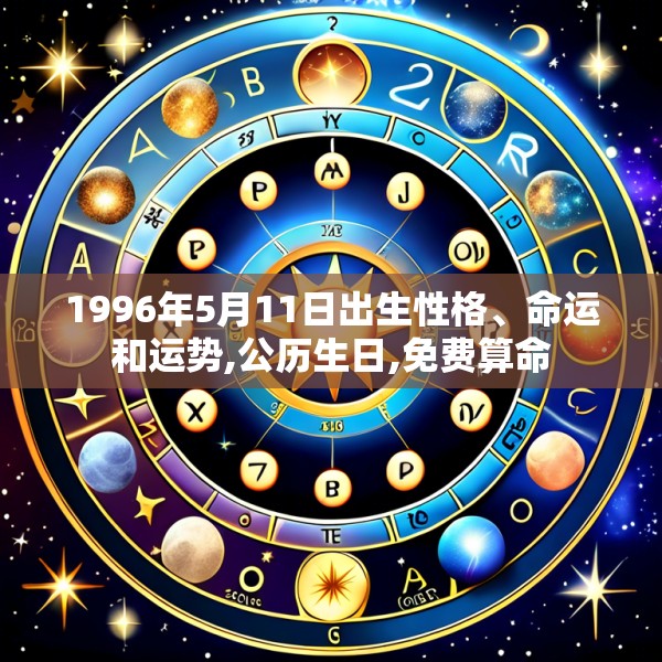 1996年5月11日出生性格、命运和运势,公历生日,免费算命