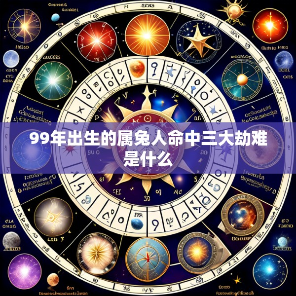 99年出生的属兔人命中三大劫难是什么