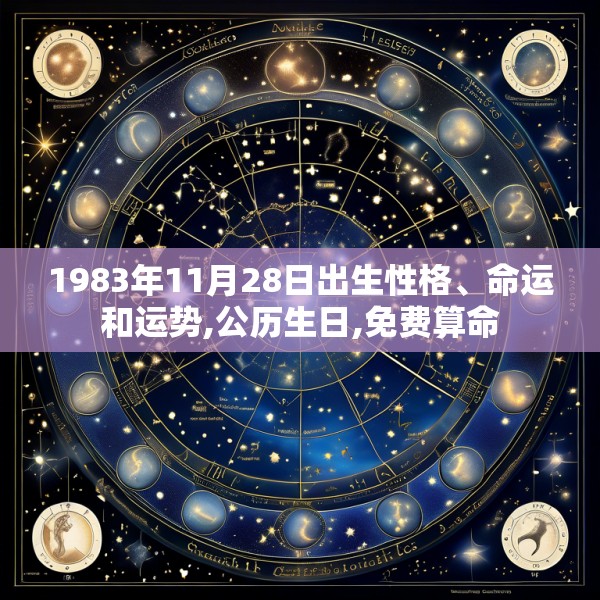 1983年11月28日出生性格、命运和运势,公历生日,免费算命